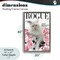 Stupell Industries Funny Floral Cat Magazine Floating Frame, design by Sasha